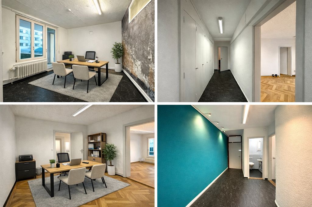 96m² office