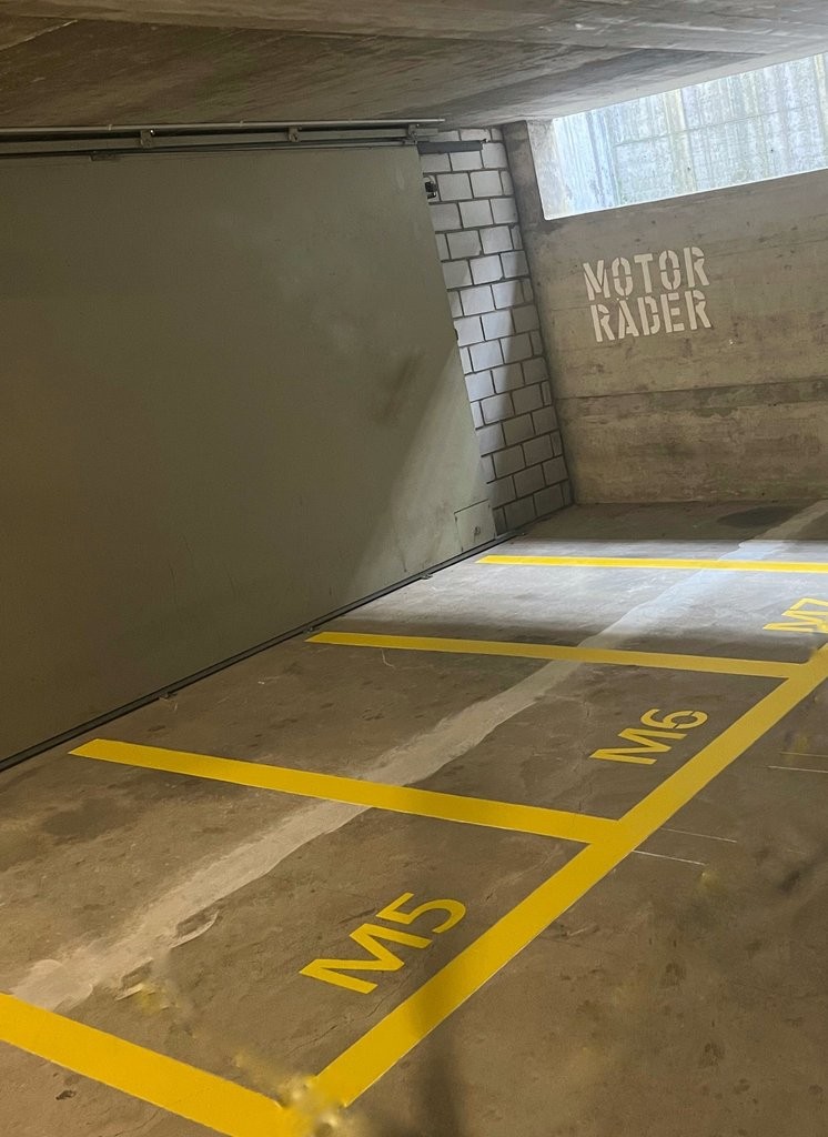 Covered bike parking