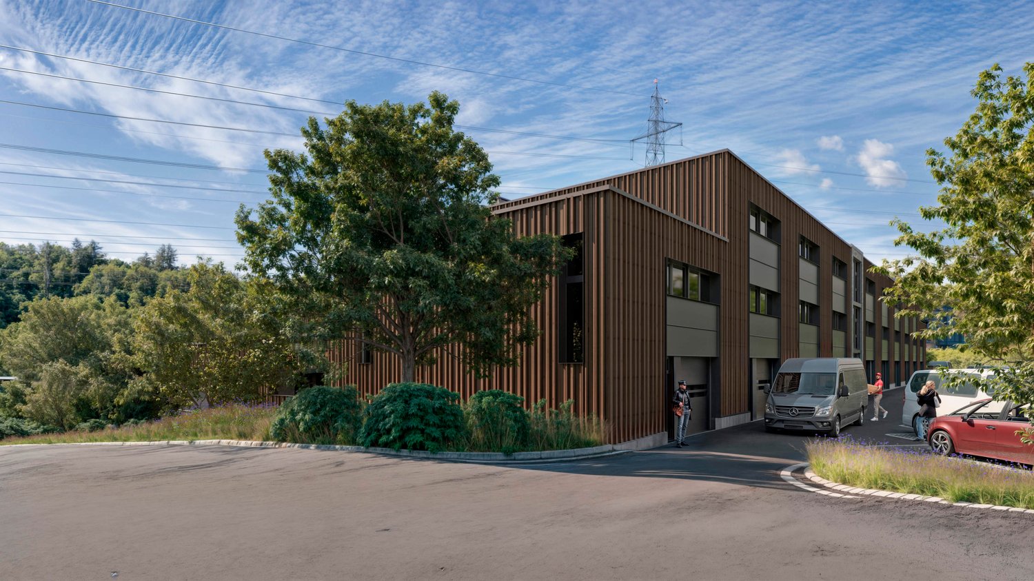 381m² industrial object