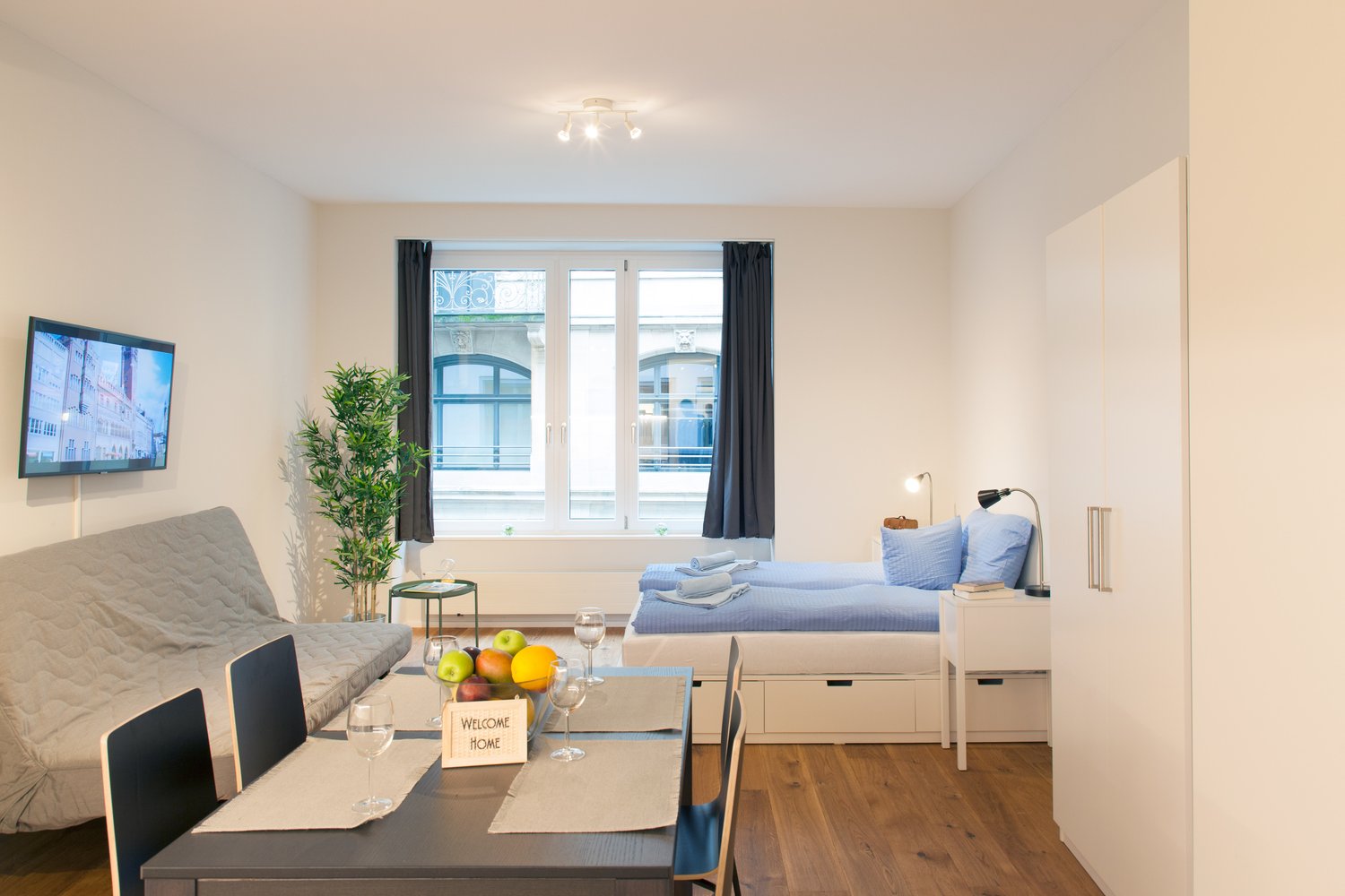 1 room furnished flat