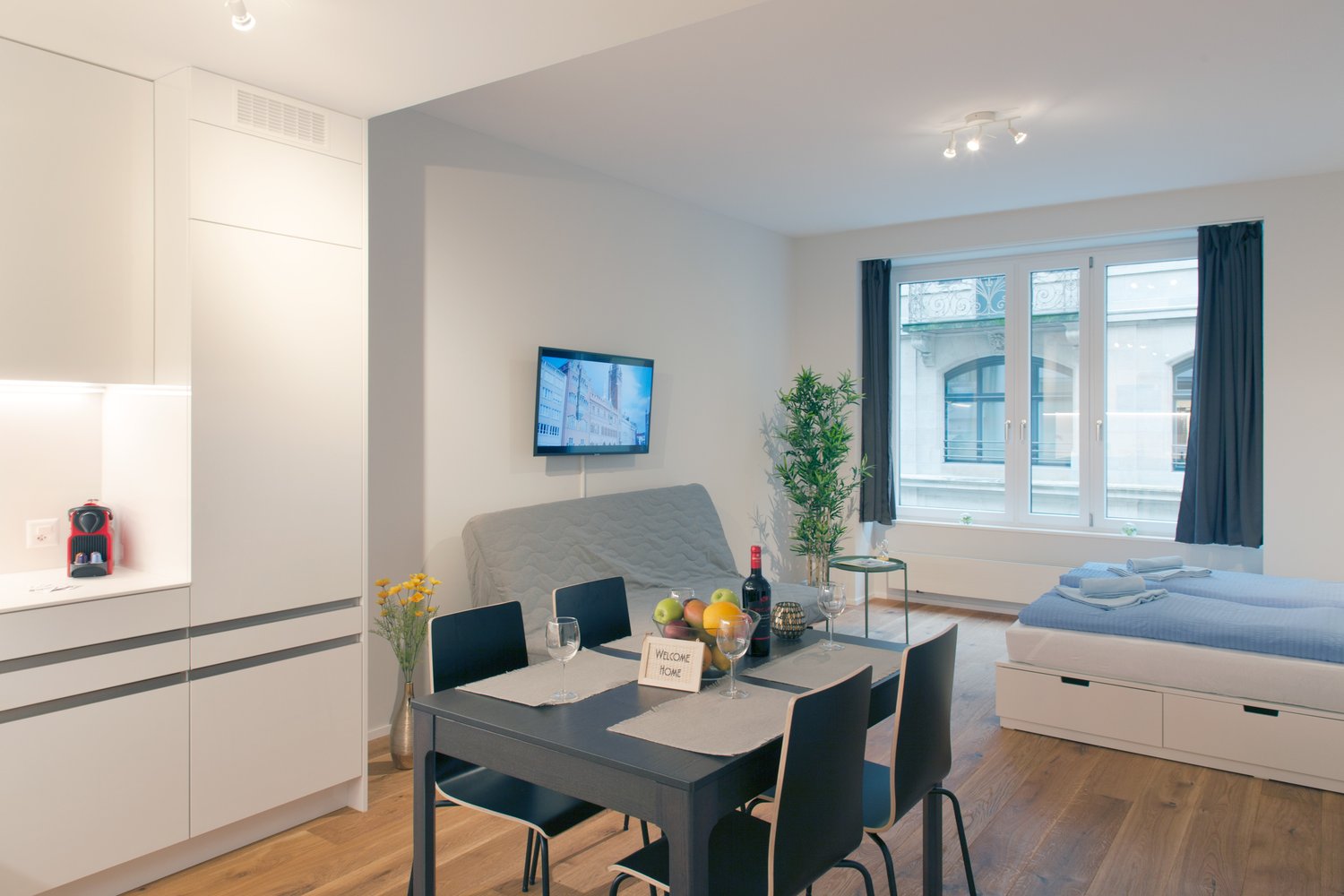 1 room furnished flat