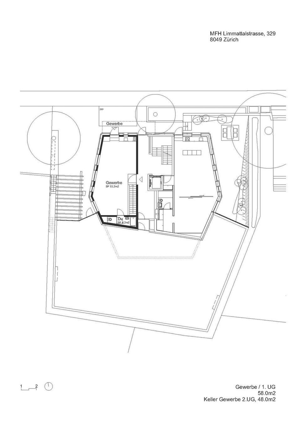 106m² commercial