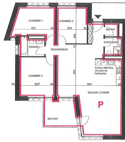 4 ½ rooms apartment
