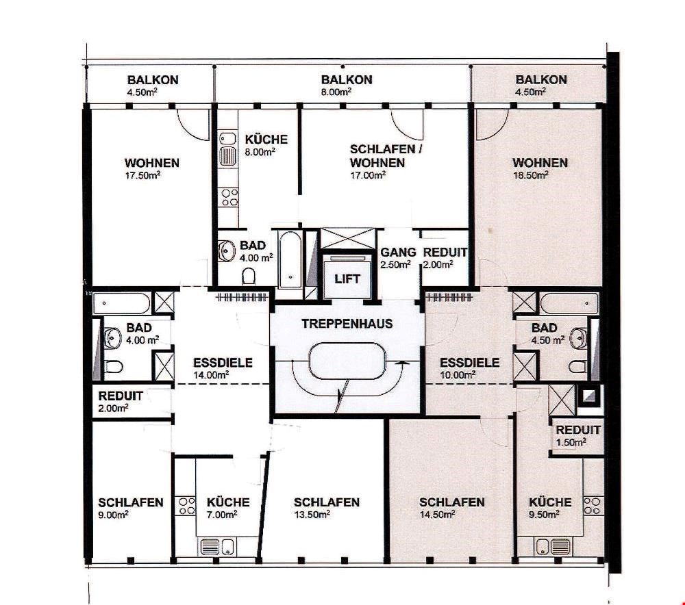 2 ½ rooms apartment