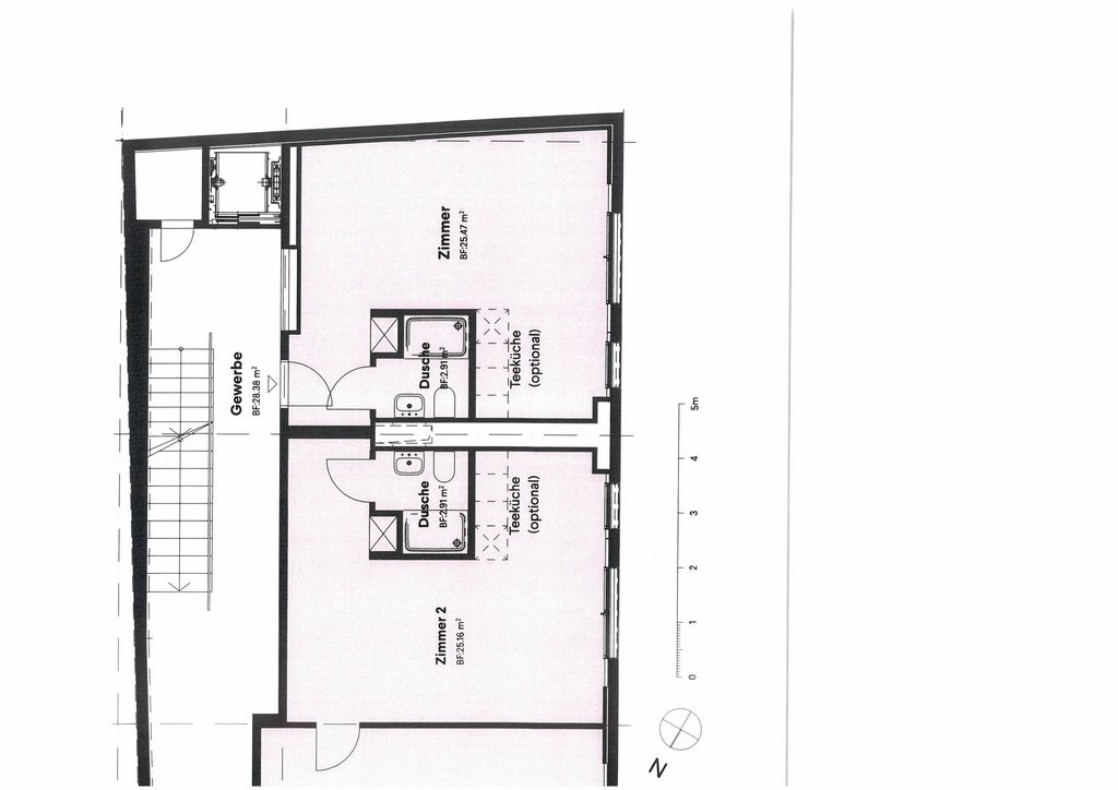 75m² commercial