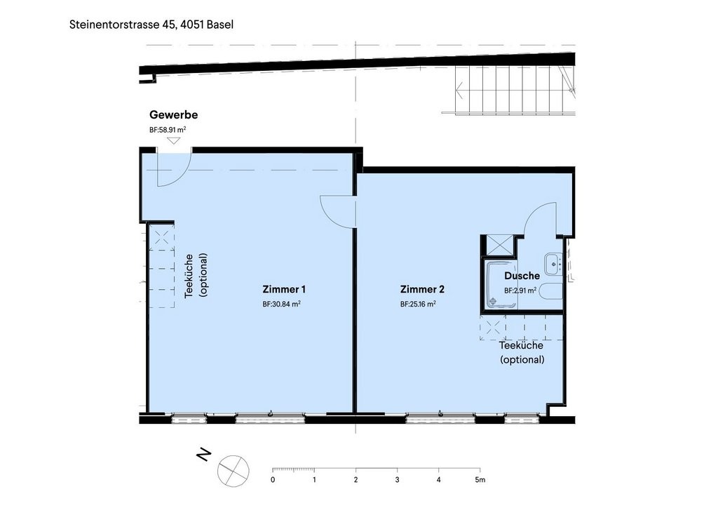 75m² commercial