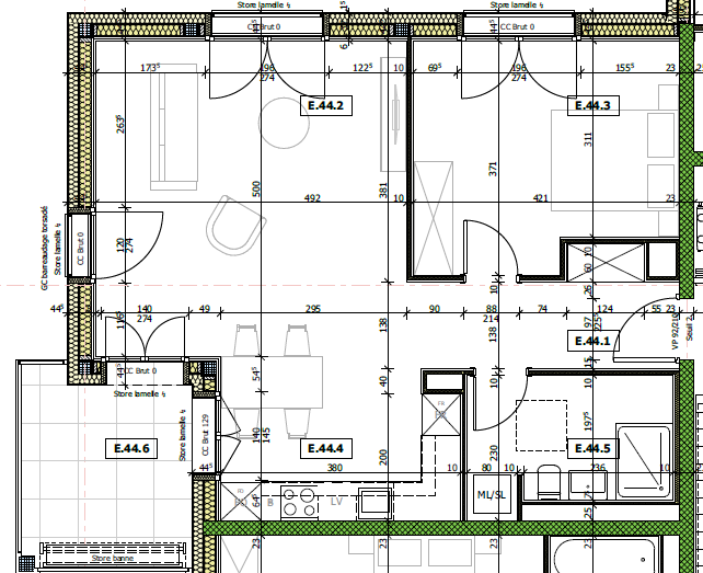Appartamento di 2 ½ locali