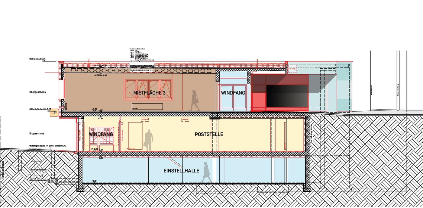 220m² office
