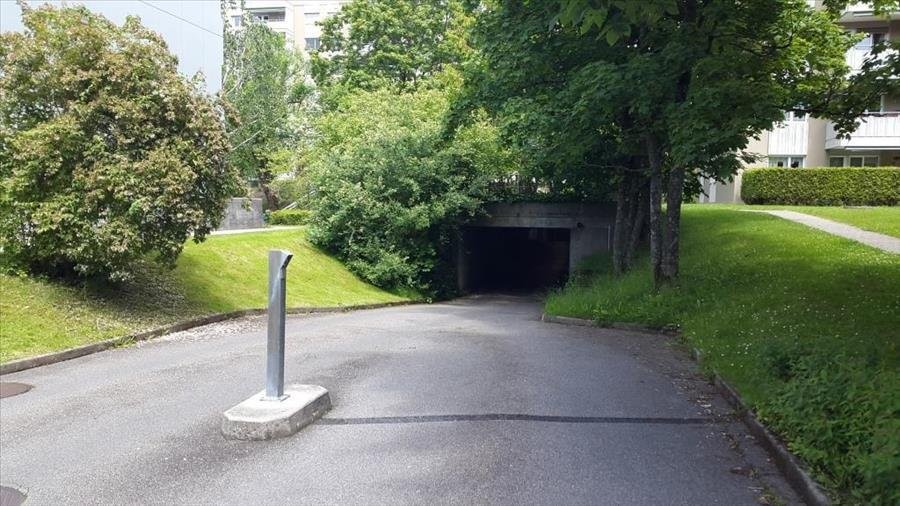 Covered bike parking