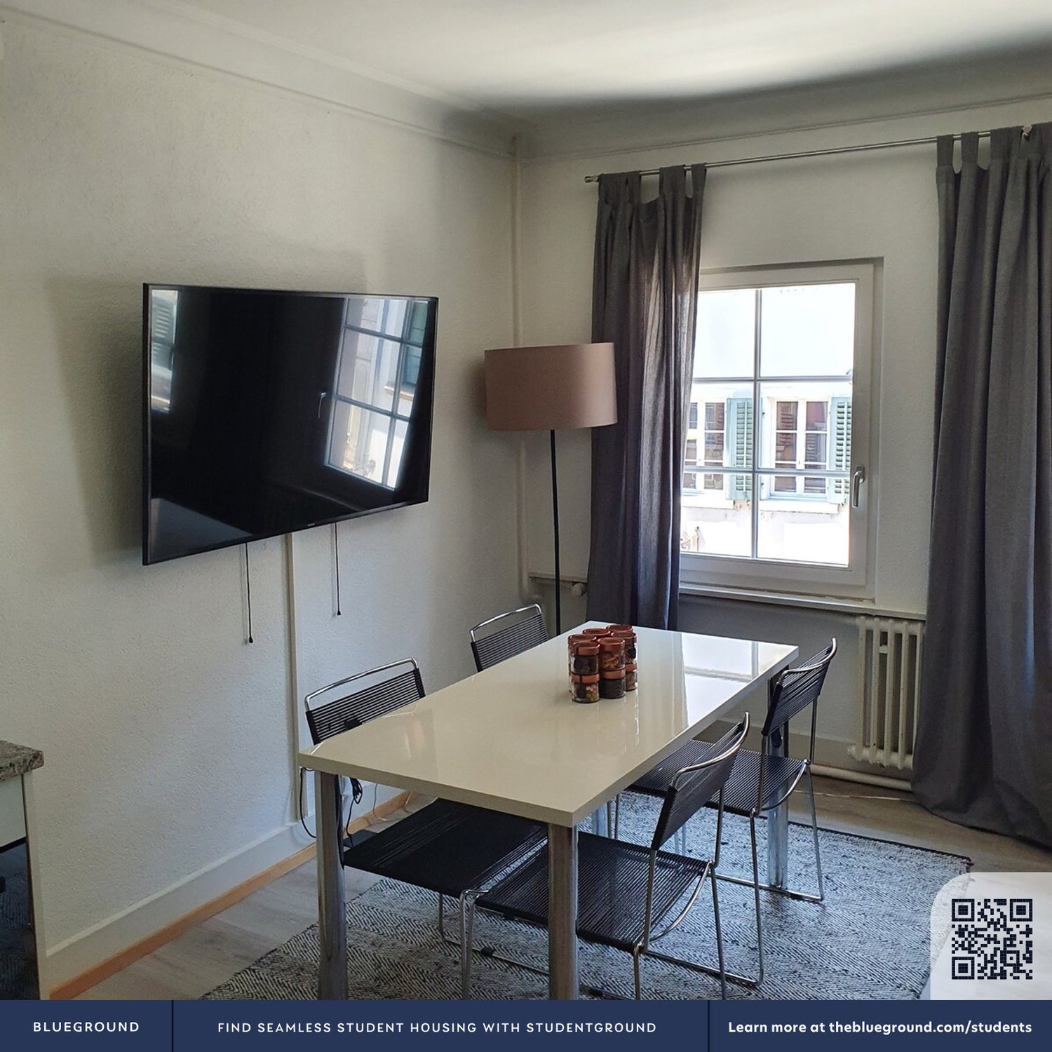 1 room furnished flat