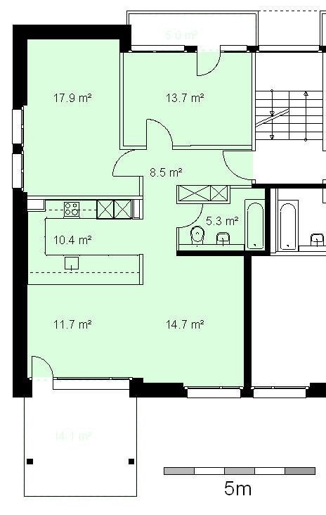 Appartamento di 3 ½ locali