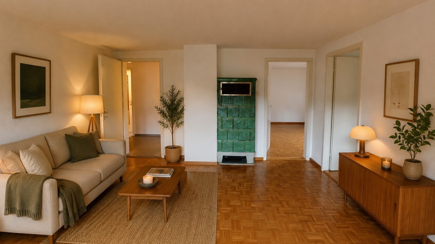 3 rooms apartment