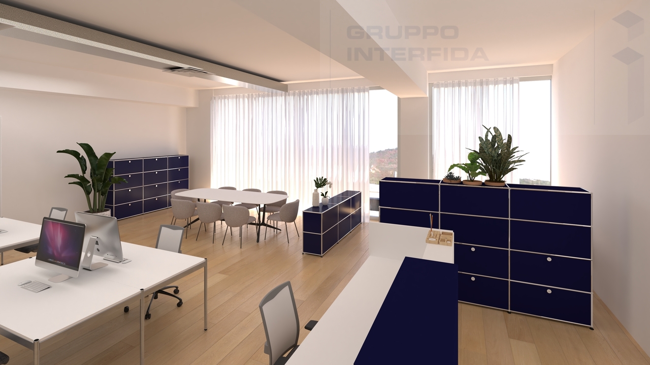 140m² office