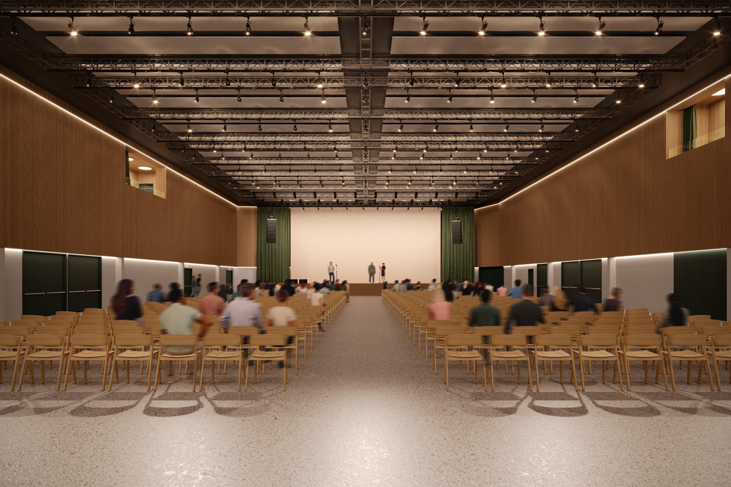 5000m² office