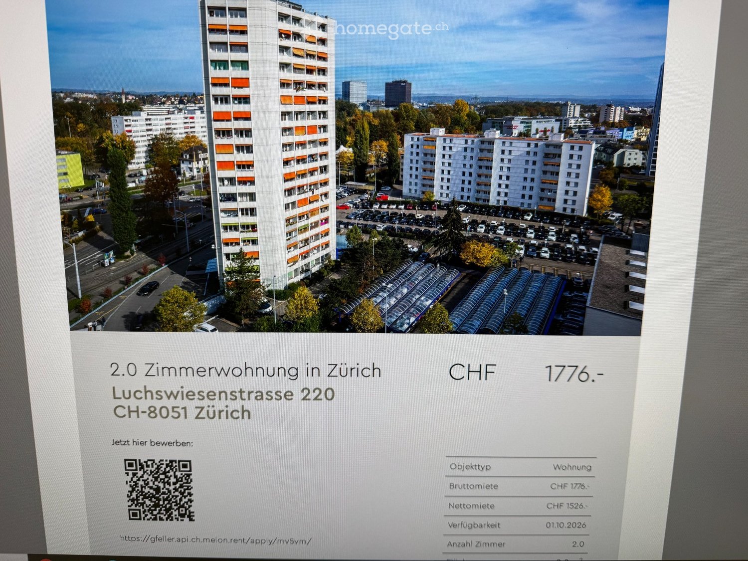 2 rooms apartment