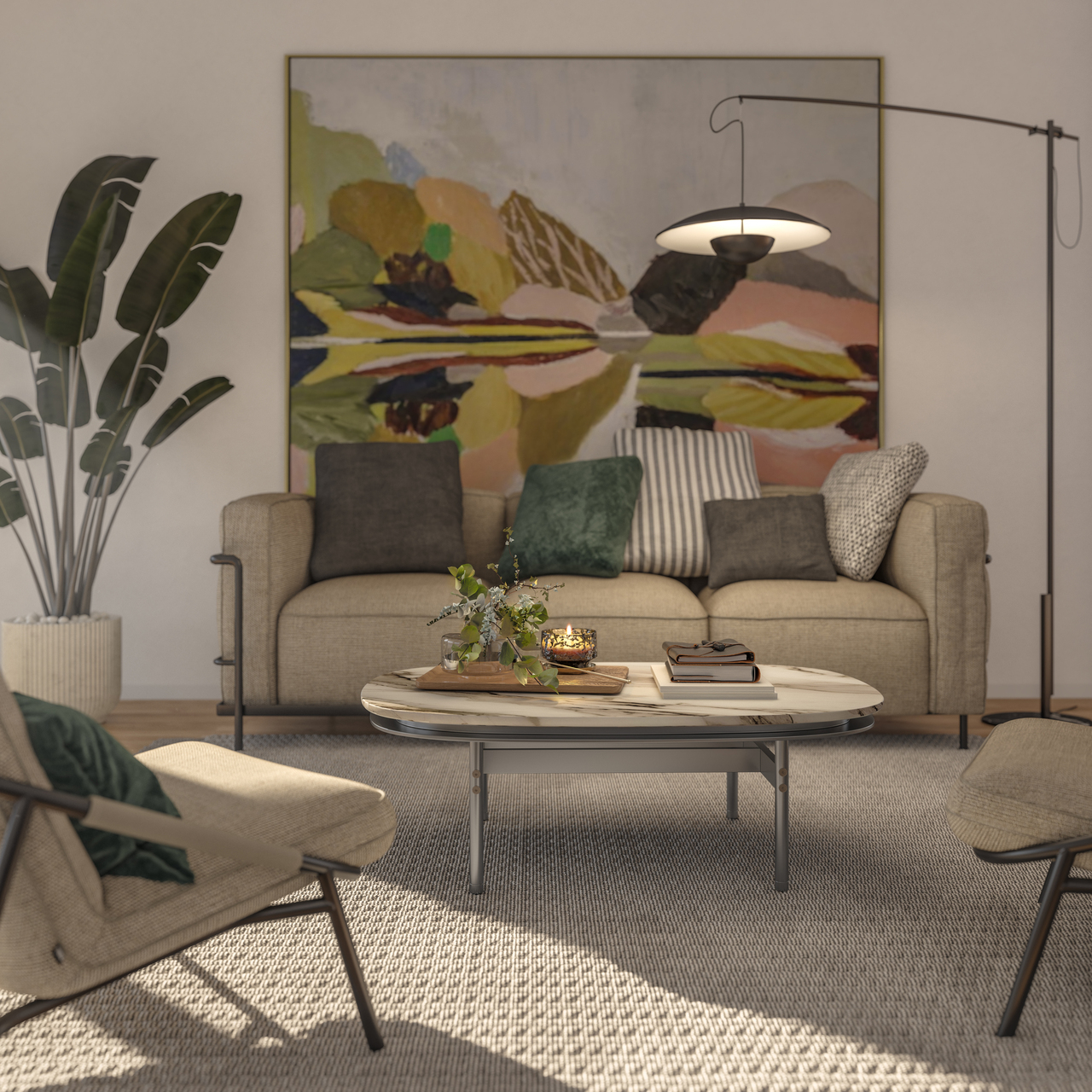 1 ½ rooms studio
