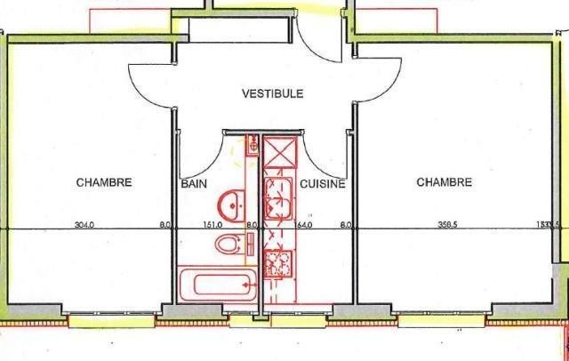 2-Zimmer-Wohnung