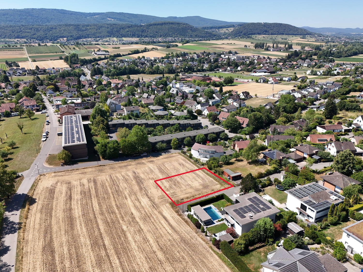 863m² building land