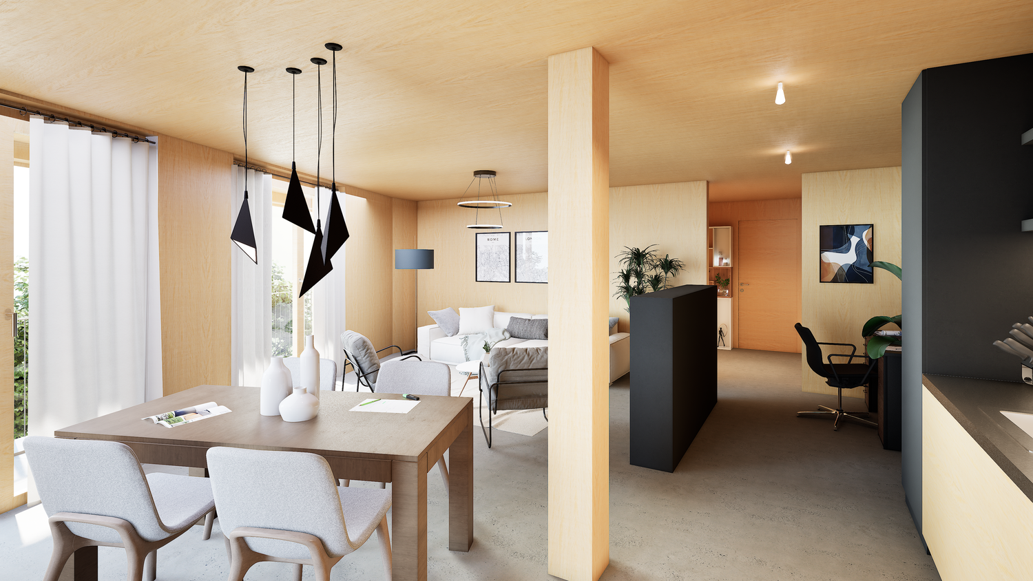 Appartamento di 3 ½ locali