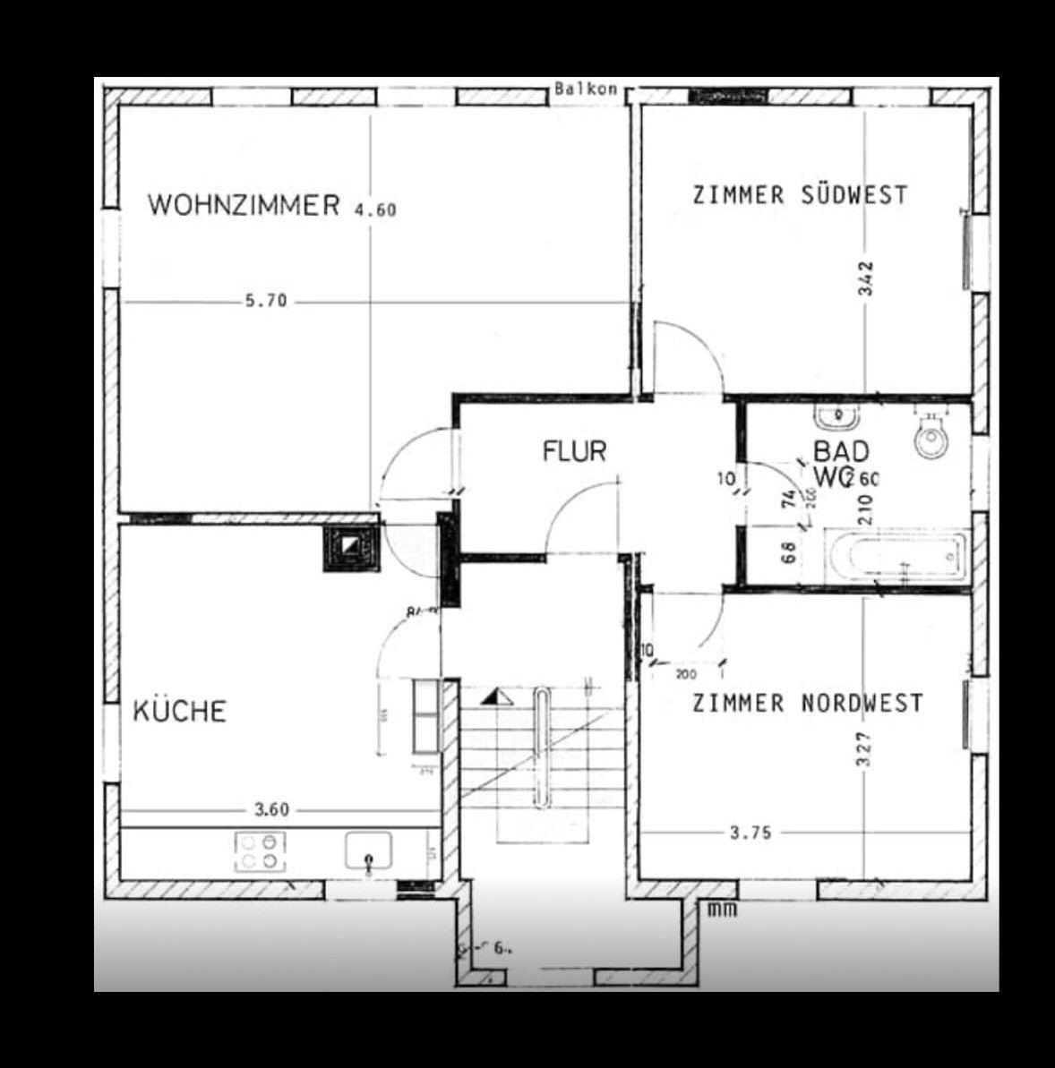 Appartamento di 3 ½ locali
