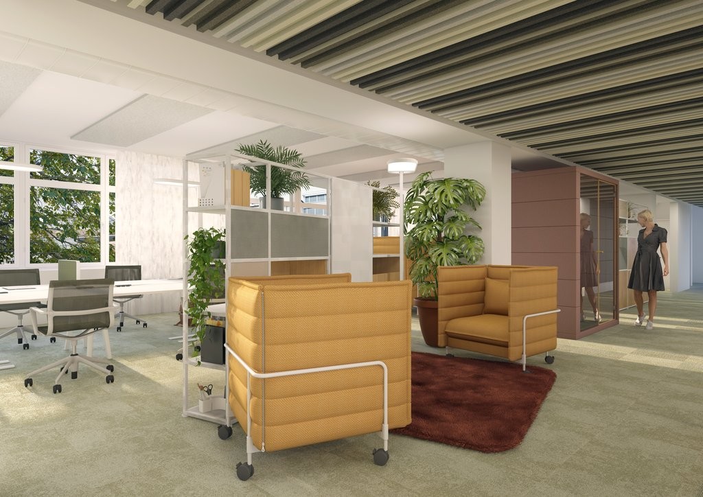 40m² office