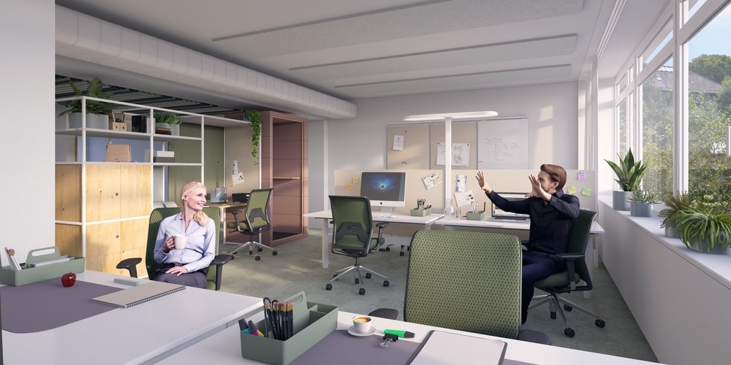 40m² office