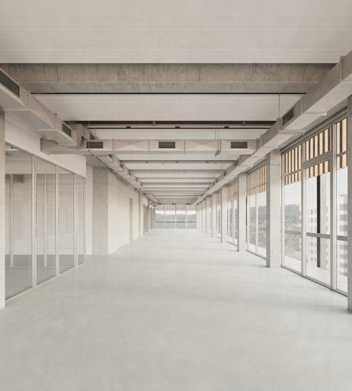 6000m² de bureaux
