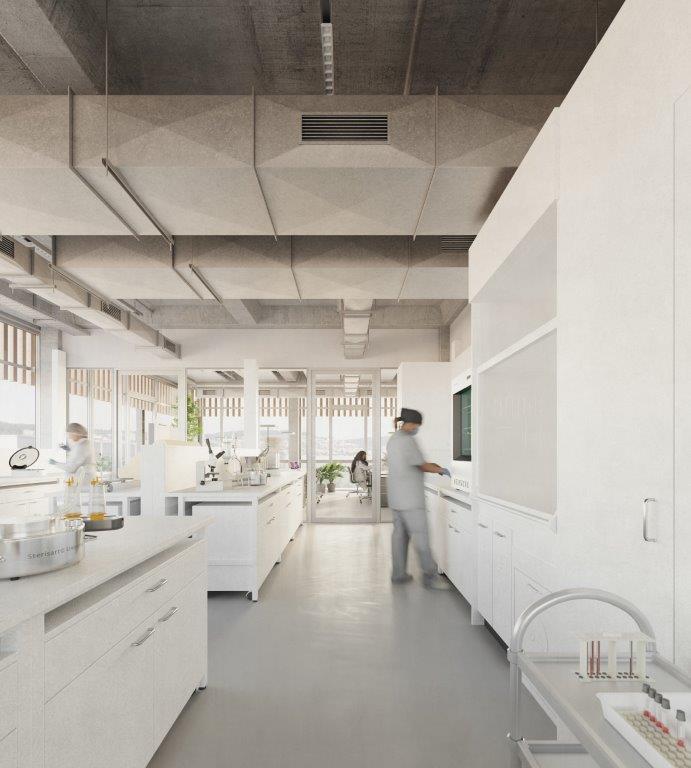 6000m² de bureaux