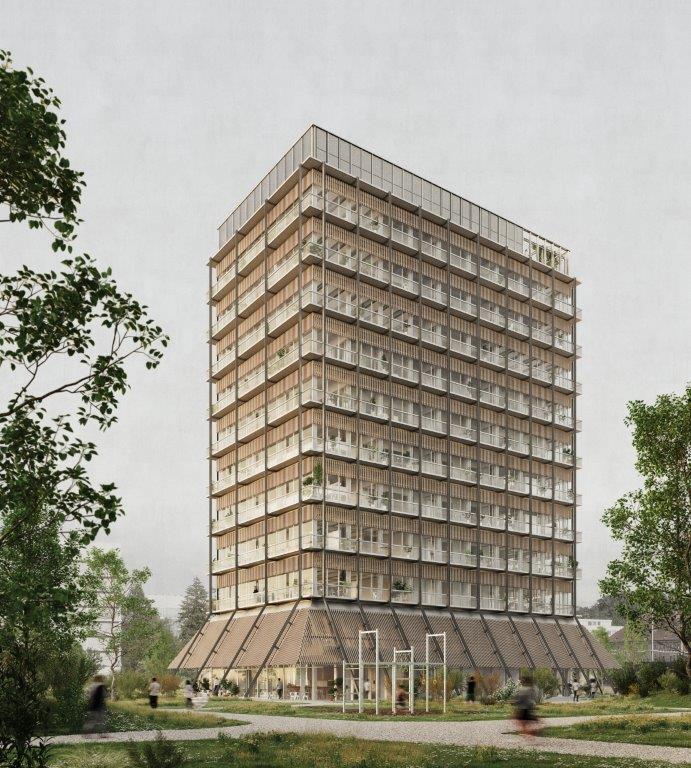 6000m² de bureaux