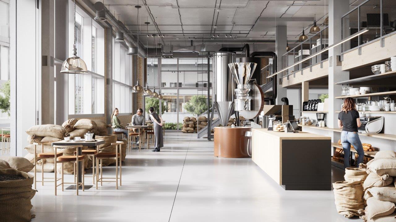 6367m² industrial object