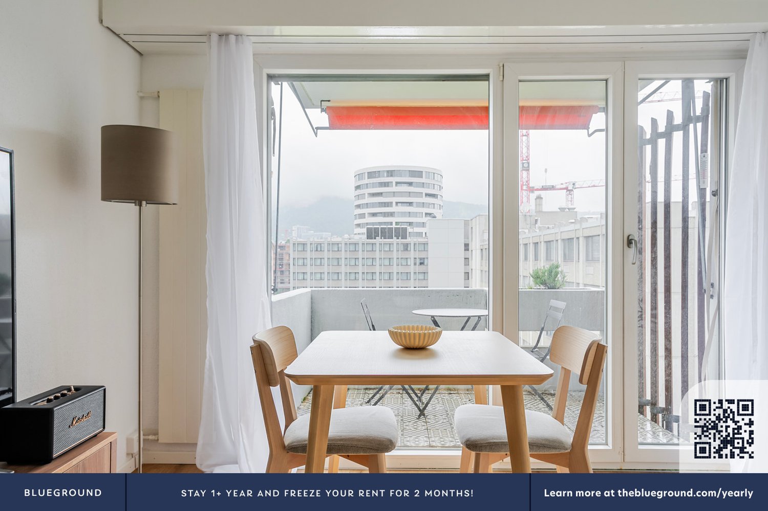 3 ½ pièces appartement meublé