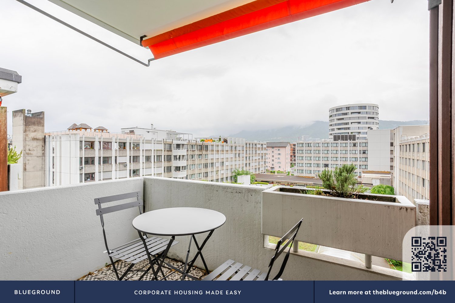 3 ½ pièces appartement meublé