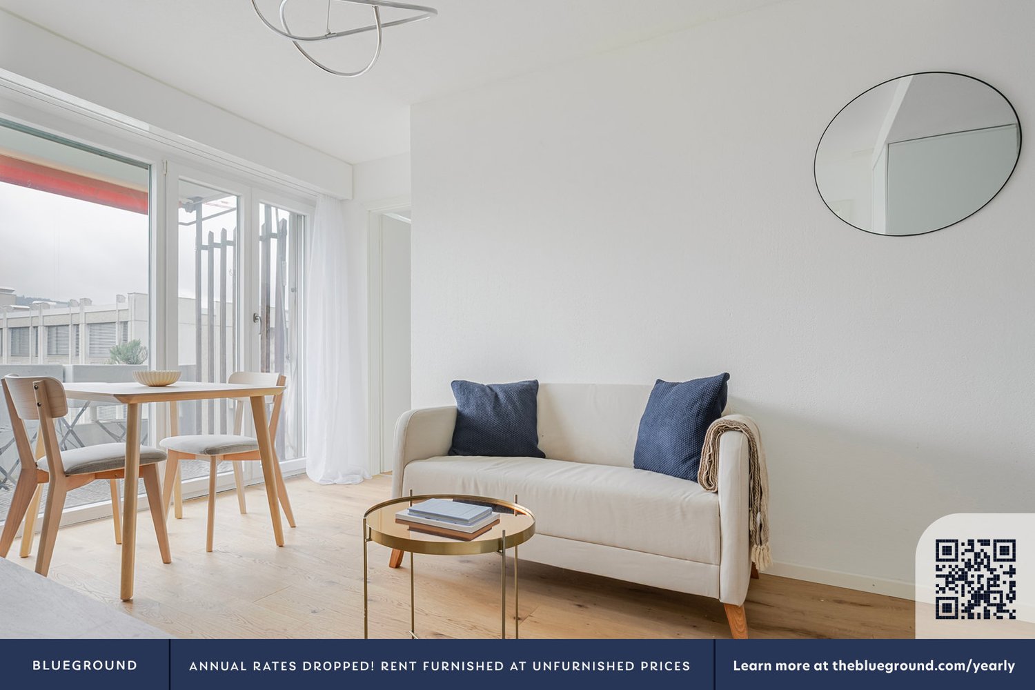 3 ½ pièces appartement meublé