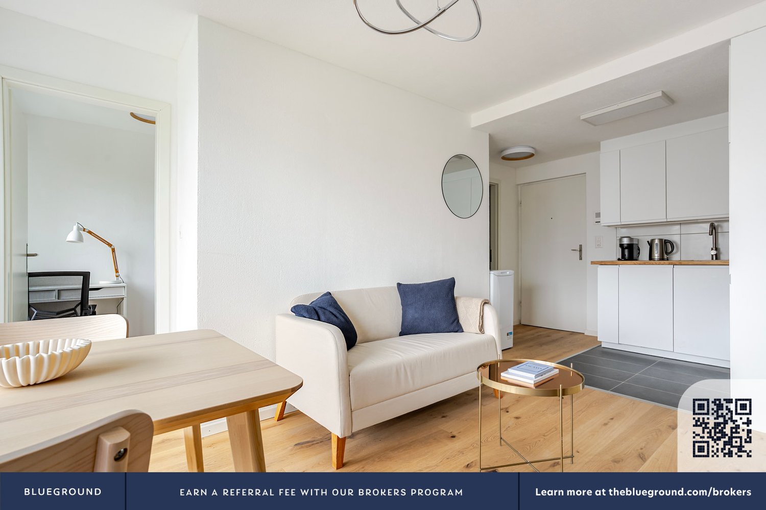 3 ½ pièces appartement meublé