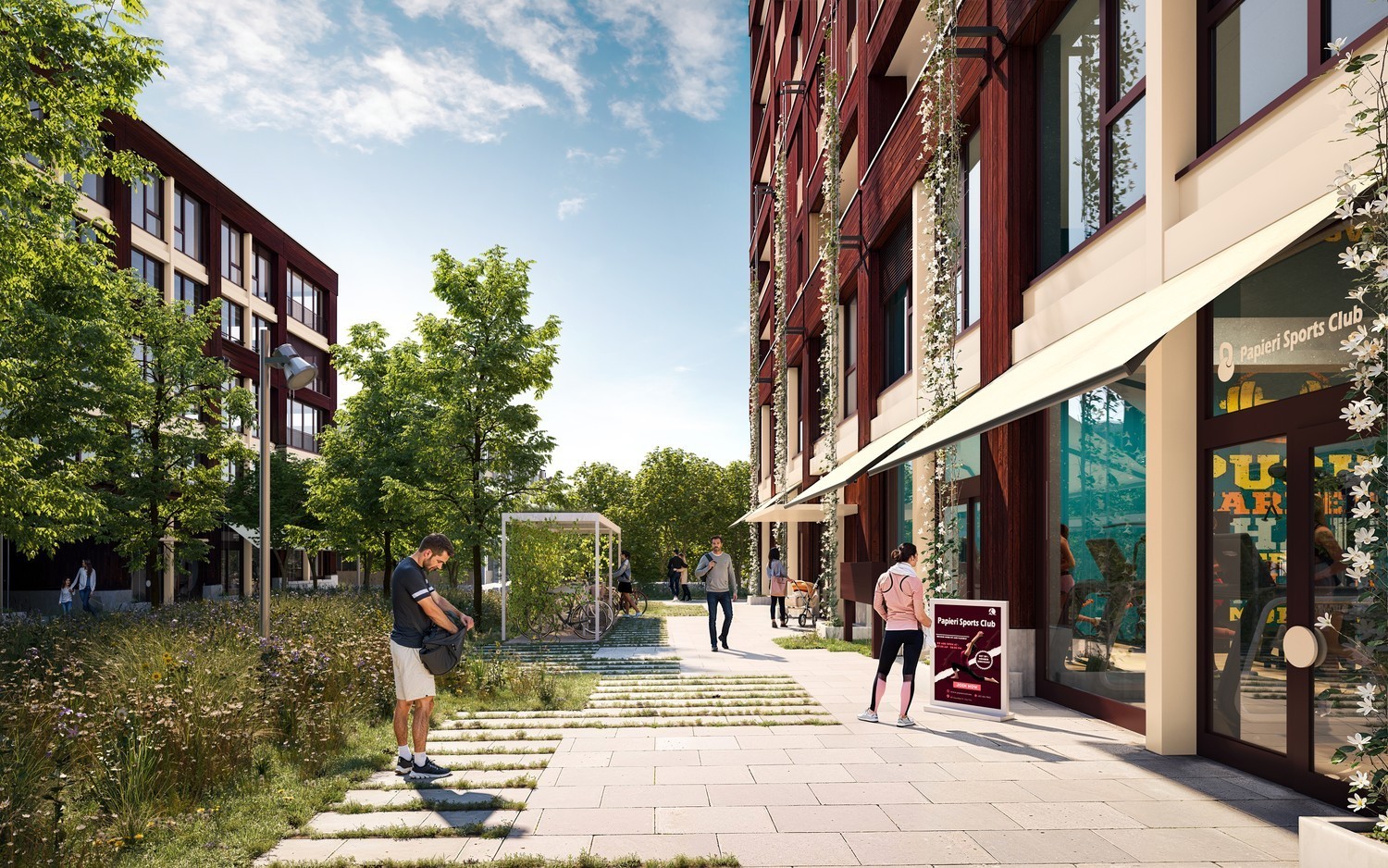 206m² shop