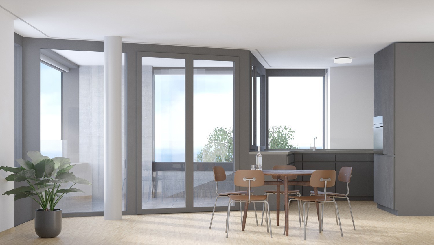 2 ½ rooms apartment