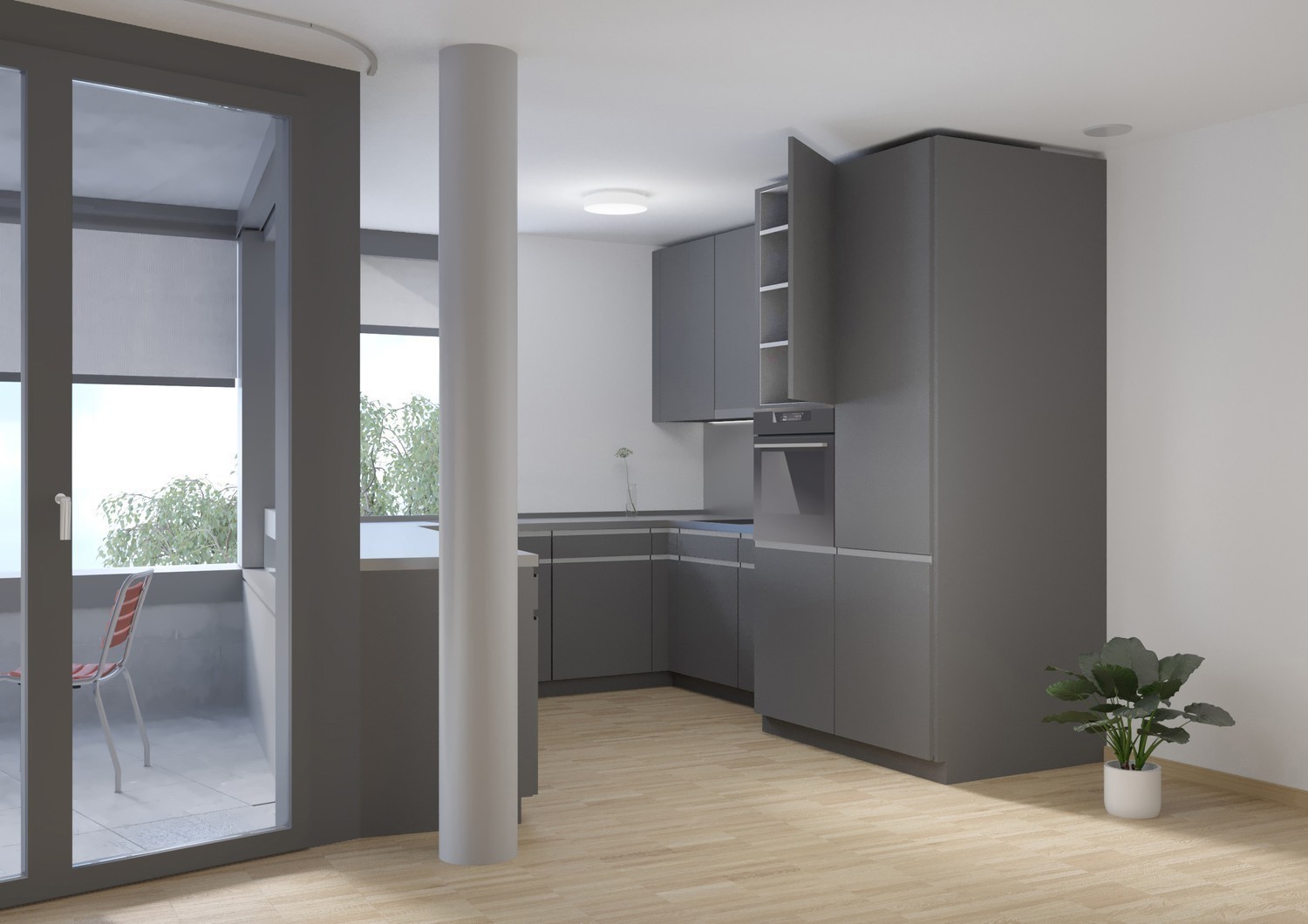 2 ½ rooms apartment