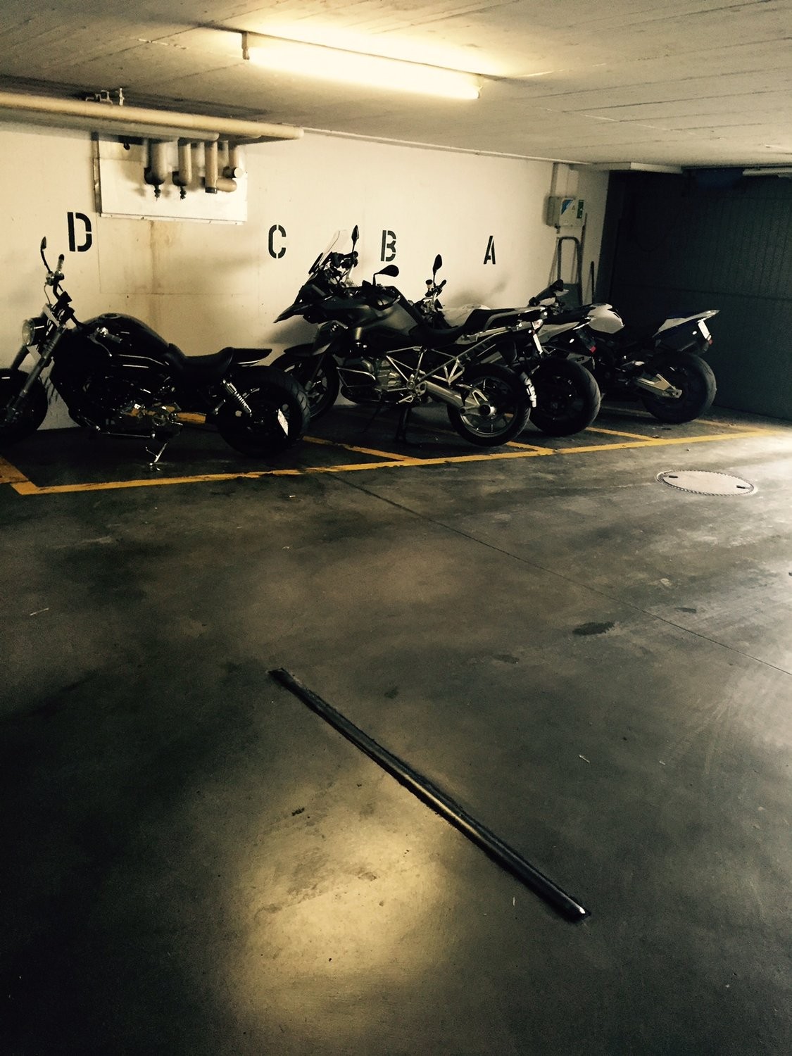 Parking à vélo couvert