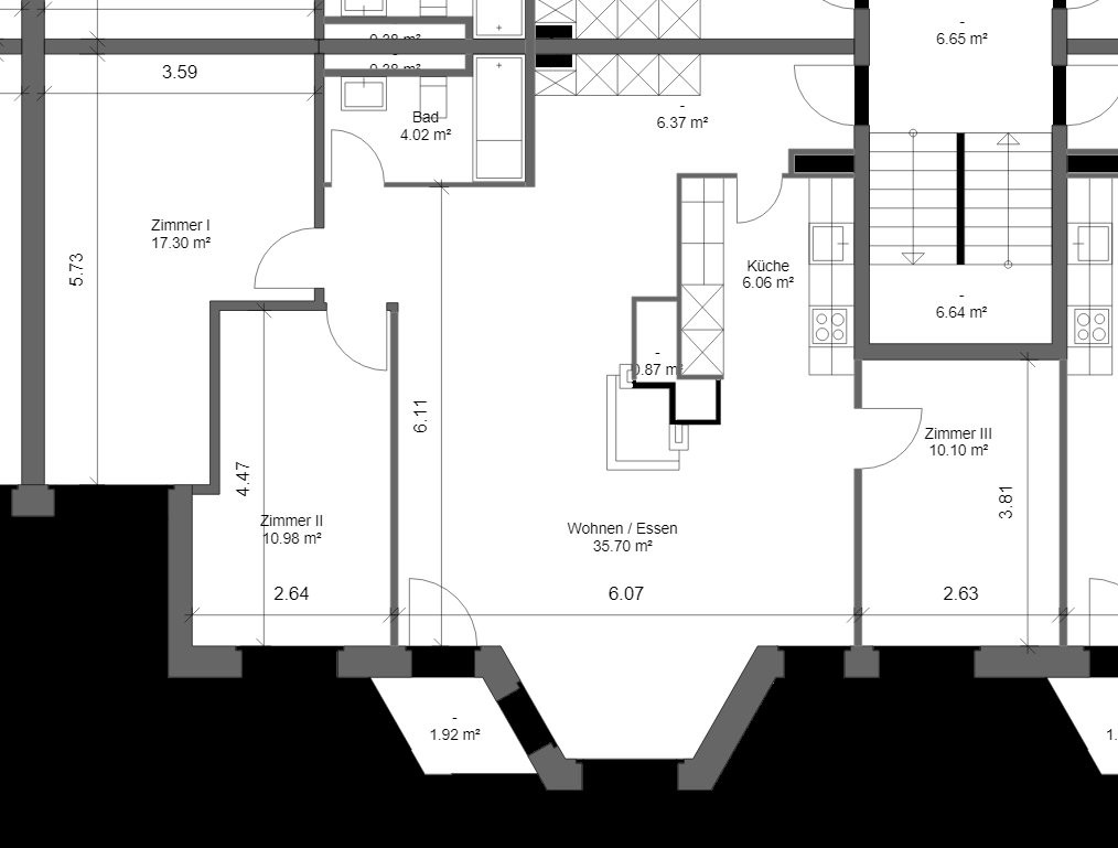 Appartement de 4 ½ pièces