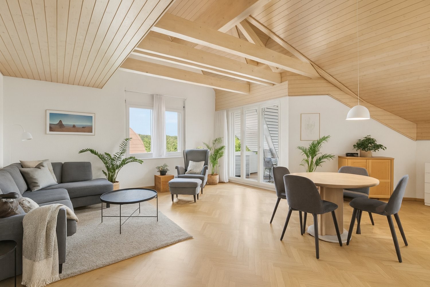4 ½ pièces appartement au grenier
