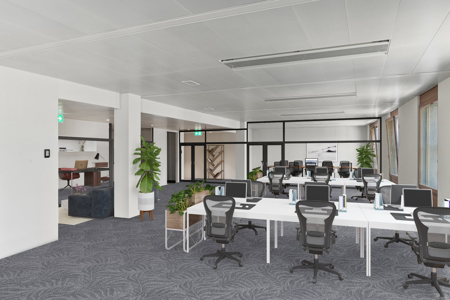 465m² office