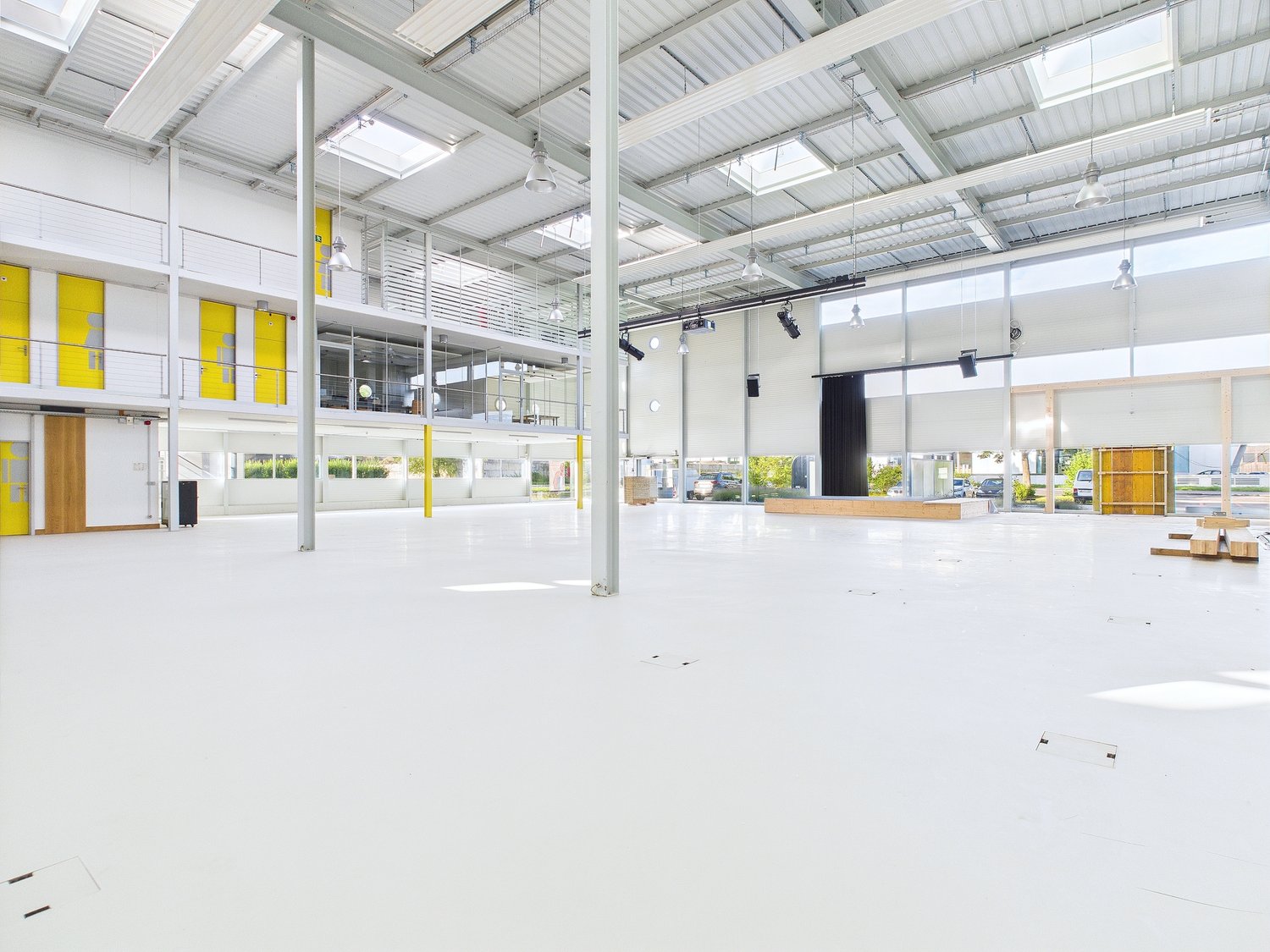 500m² industrial object