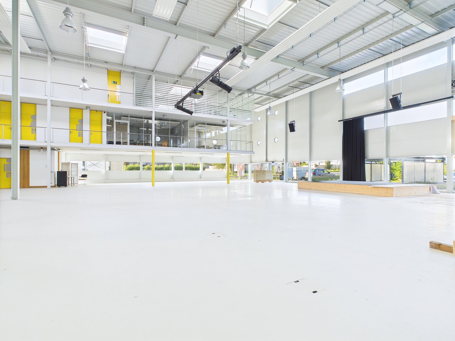 500m² industrial object