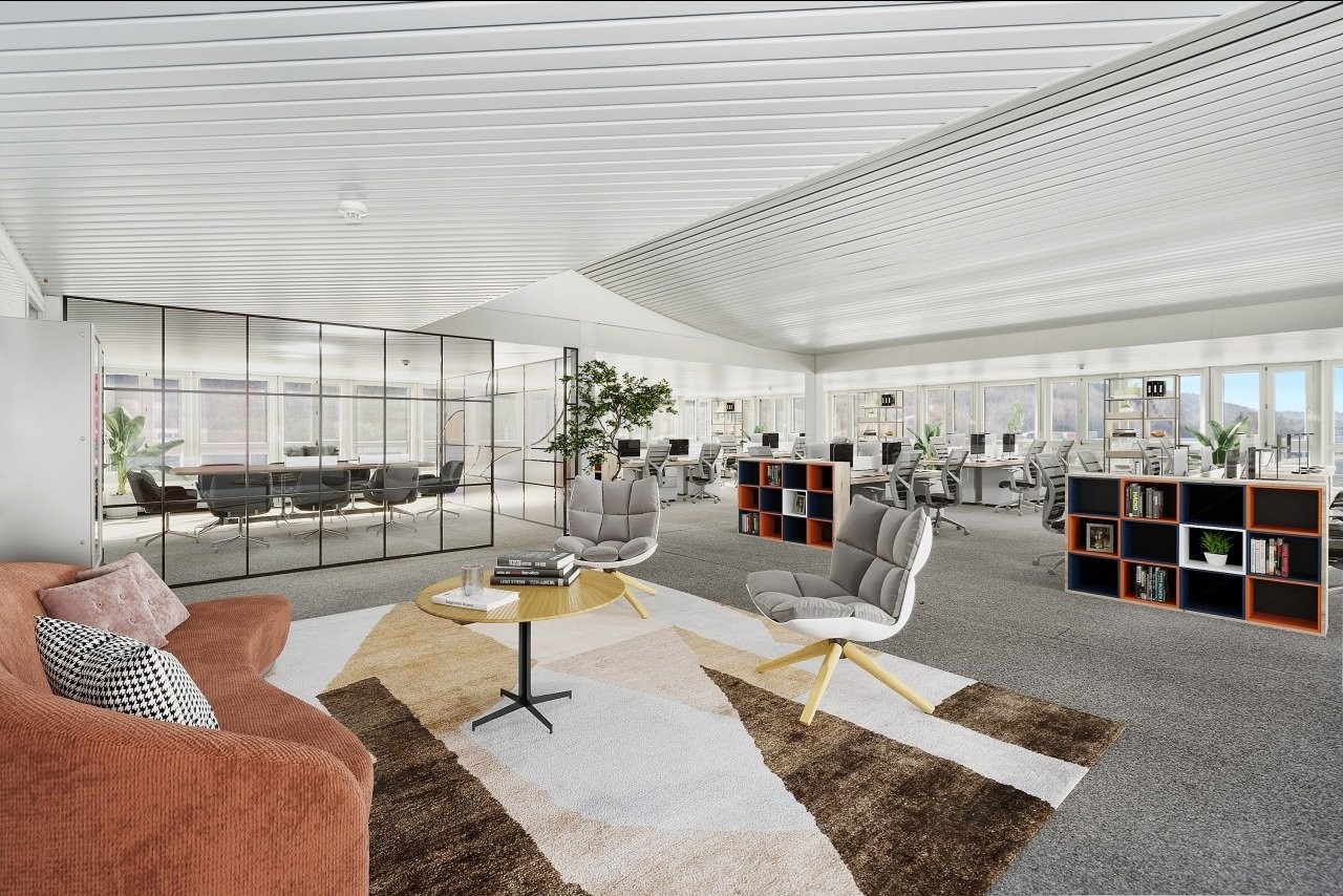 4376m² bureau