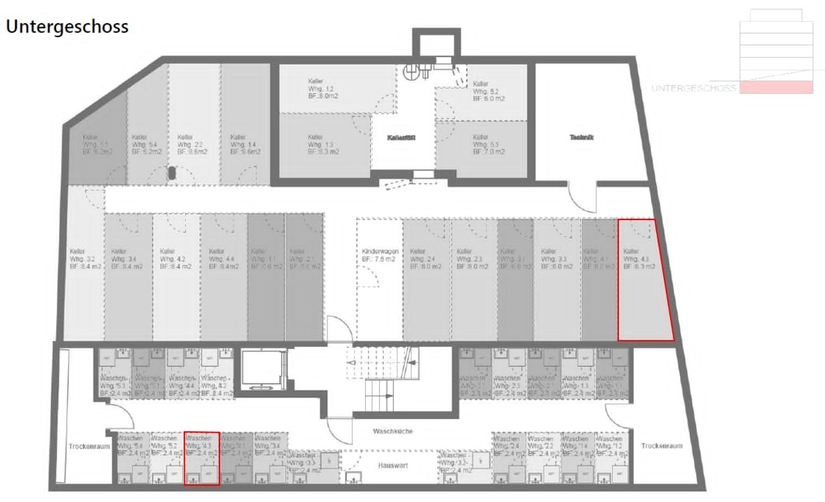 3 ½ Zimmer Wohnung