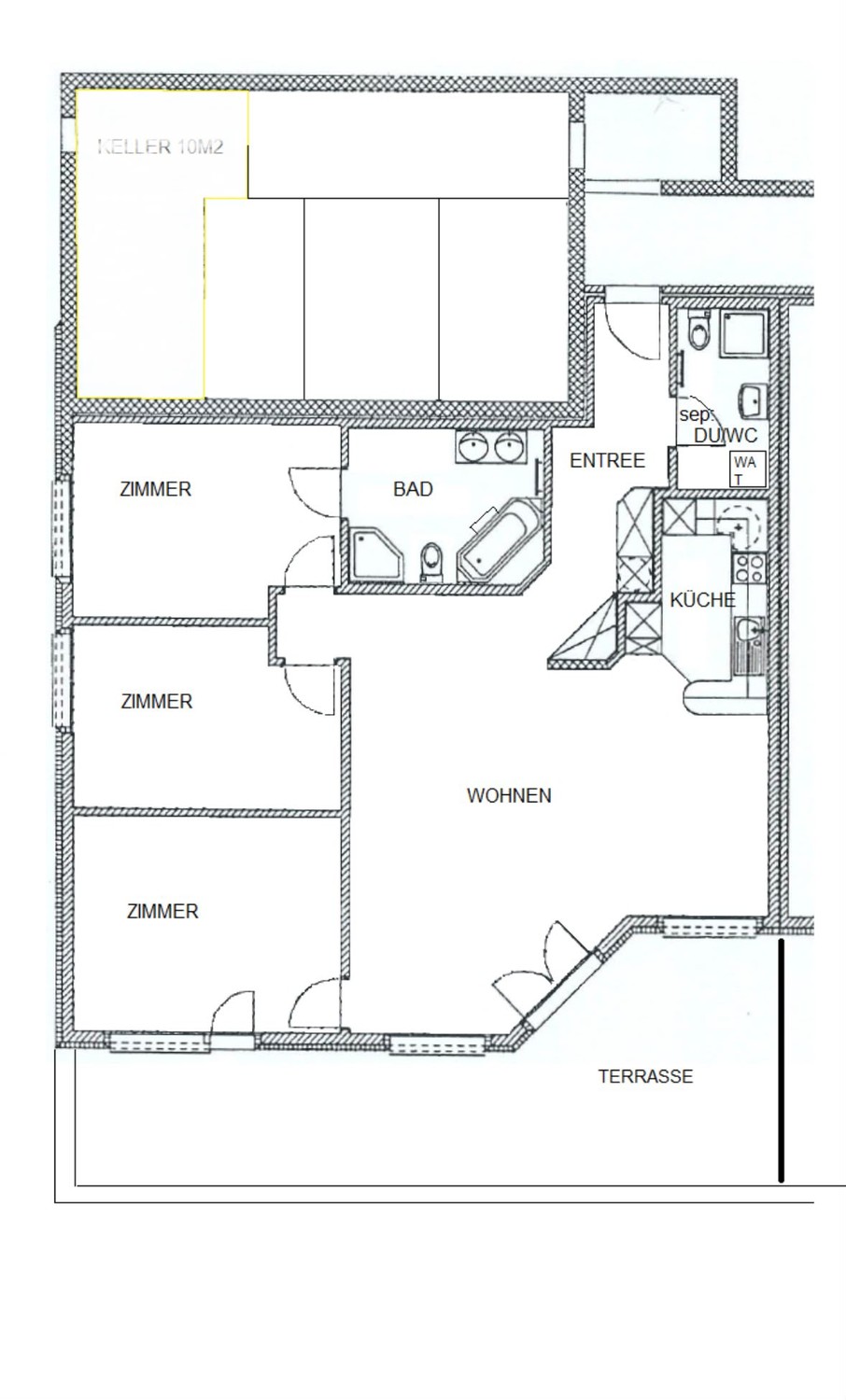 4 ½ rooms apartment