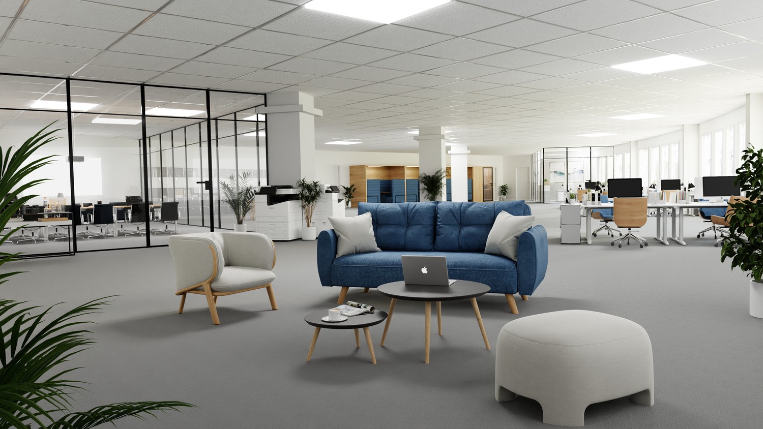 282-3706m² de bureaux