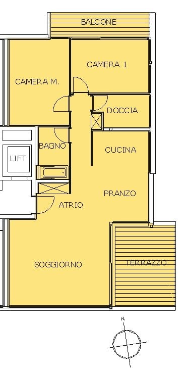 3 ½-Zimmer-Wohnung