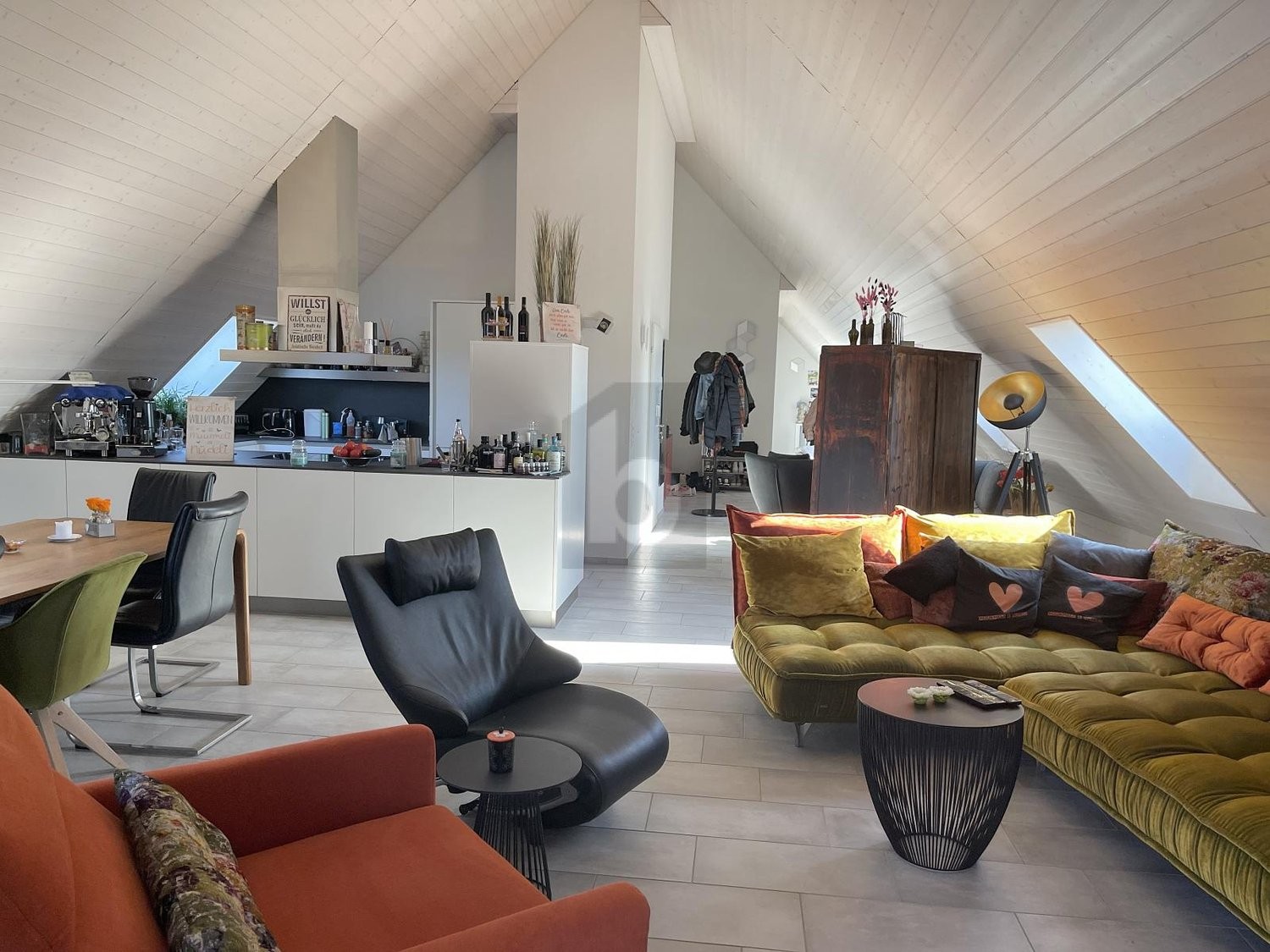 3 ½ rooms roof flat