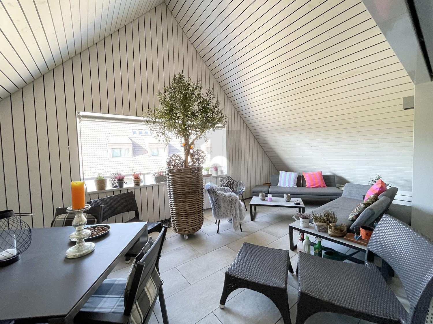 3 ½ rooms roof flat